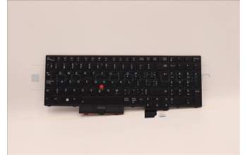 Lenovo 5M11C88844 MECH_ASM KBD FRA/ENG BKLT (LIT) BLK