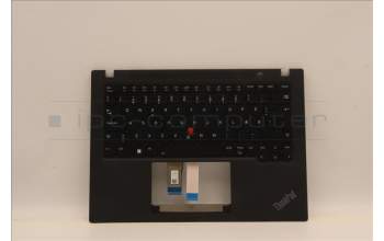 Lenovo 5M11G27186 MECH_ASM KBD C-Cov DEN BKLT Sunrex BK