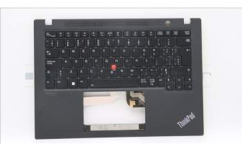 Lenovo 5M11G27226 MECH_ASM KBD C-Cov FRA/ENG BKLT Sunre BK