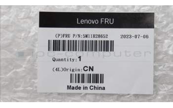 Lenovo 5M11H28652 MECH_ASM Top Assy Tiny9 P3 W hole,AVC