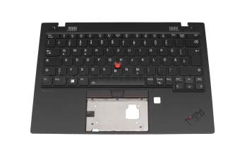 5M11H41808 original Lenovo clavier incl. topcase DE (allemand) noir/noir avec rétro-éclairage et mouse stick