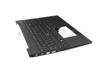 5M11H94873 original Lenovo clavier incl. topcase DE (allemand) noir/noir avec rétro-éclairage et mouse stick