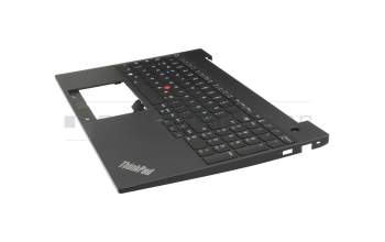 5M11H94873 original Lenovo clavier incl. topcase DE (allemand) noir/noir avec rétro-éclairage et mouse stick