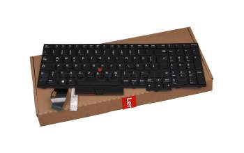 5N20V78046 original Lenovo clavier DE (allemand) noir/noir abattue avec mouse stick