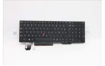 Lenovo NB_KYB CMNM-CS20,BK-NBL,PXM,FRA pour Lenovo ThinkPad P15s (20T4/20T5)