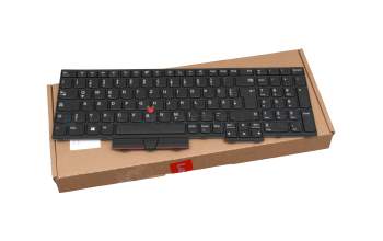 5N20W68120 original Lenovo clavier DE (allemand) noir/noir avec mouse stick