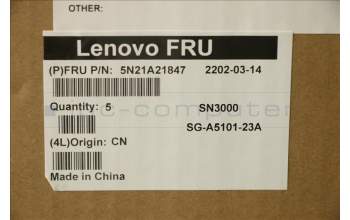 Lenovo 5N21A21847 NB_KYB CS21KBD SKTOP LTN,NBL,BK,058 FRA