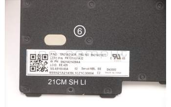 Lenovo 5N21A21877 NB_KYB CS21KBD SKTOP LTN,NBL,BK,EST