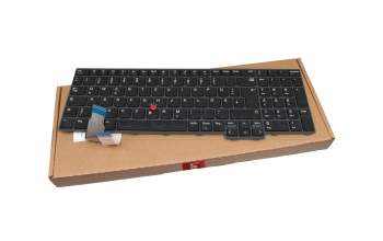 5N21D93660 original Lenovo clavier DE (allemand) noir/noir avec mouse stick