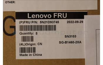 Lenovo 5N21D93745 NB_KYB CS22 NM TOP,BK-NBL,LTN,SWS