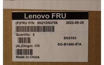 Lenovo 5N21D93756 NB_KYB CS22 NM TOP,BK-NBL,LTN,FRA/ENG