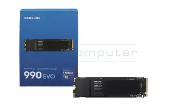 Samsung 990 EVO MZ-V9E1T0BW PCIe NVMe SSD 1TB (M.2 22 x 80 mm) (jusqu'à 5000 Mo/s)