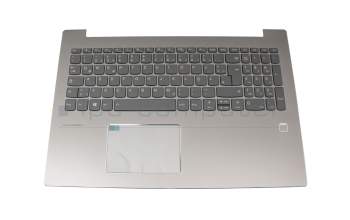 631020101939A original Lenovo clavier incl. topcase DE (allemand) gris/argent avec rétro-éclairage