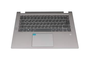 6620329179 original Lenovo clavier incl. topcase DE (allemand) gris/argent avec rétro-éclairage