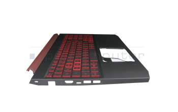 6B.Q5XN2.012 original Acer clavier incl. topcase DE (allemand) noir/noir/rouge avec rétro-éclairage