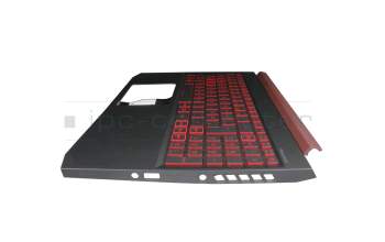 6B.Q5XN2.012 original Acer clavier incl. topcase DE (allemand) noir/noir/rouge avec rétro-éclairage