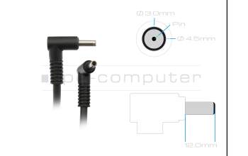 6E6M1AA#ABB original HP chargeur 230 watts arrondie