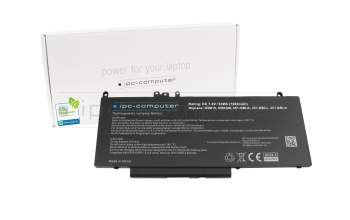 IPC-Computer batterie 53Wh compatible avec Dell Latitude 12 (E5250)