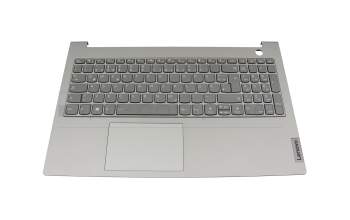 7010564200019 original Lenovo clavier incl. topcase DE (allemand) gris/gris avec rétro-éclairage