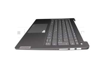 7448800000155 original Lenovo clavier incl. topcase DE (allemand) gris/gris avec rétro-éclairage