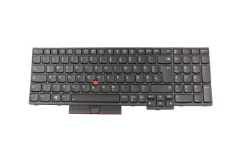 81F01AL original Lenovo clavier DE (allemand) noir/noir avec rétro-éclairage et mouse stick