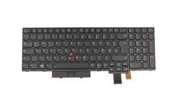 8AP006N original Lenovo clavier DE (allemand) noir/noir avec rétro-éclairage et mouse stick