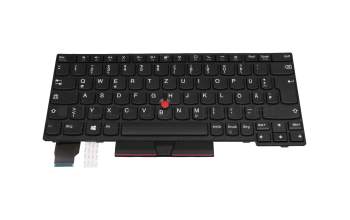 8SSN20V4323 original Lenovo clavier DE (allemand) noir/noir avec mouse stick