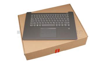 8SST60M57336 original Lenovo clavier incl. topcase DE (allemand) gris/gris avec rétro-éclairage