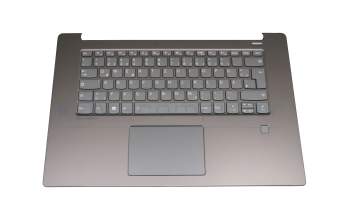 8SST60M57336 original Lenovo clavier incl. topcase DE (allemand) gris/gris avec rétro-éclairage