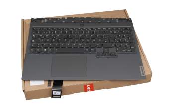 8SST60R45354 original Lenovo clavier incl. topcase DE (allemand) noir/gris avec rétro-éclairage