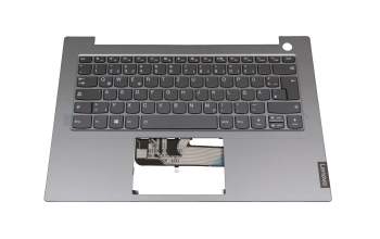 8SST60X63475 original Lenovo clavier incl. topcase DE (allemand) gris/argent