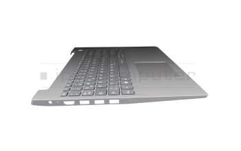 8SST60X63475 original Lenovo clavier incl. topcase DE (allemand) gris/argent