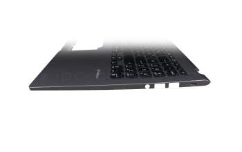 90NB0SR1-R34GE0 original Asus clavier incl. topcase DE (allemand) noir/gris