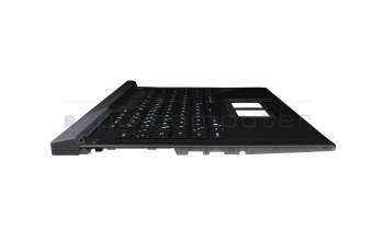 90NR0541-R31GE0 original Asus clavier incl. topcase DE (allemand) noir/noir/transparent /gris avec rétro-éclairage