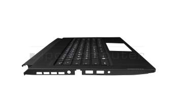 95717M11EC06 original MSI clavier incl. topcase DE (allemand) noir/noir avec rétro-éclairage