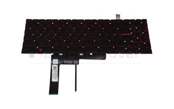 9Z.NK1BN.D0G original MSI clavier DE (allemand) noir avec rétro-éclairage