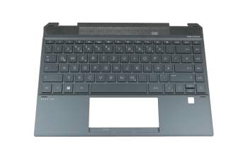 9Z.NeclN.F01 original Darfon clavier incl. topcase DE (allemand) noir/noir avec rétro-éclairage