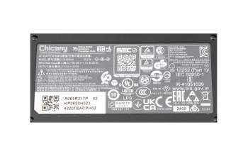 A11-065N1A Chicony chargeur 65 watts mince