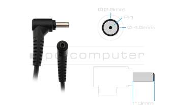 ADP-180TB H original Delta Electronics chargeur 180 watts dimension du connecteur 4,5/2,9 mm (extérieur/intérieur)