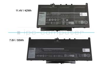 AE727C Batterie 55Wh original 7,6V