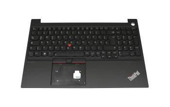 AM1D6000A00 original Lenovo clavier incl. topcase DE (allemand) noir/noir avec rétro-éclairage et mouse stick