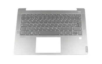 AM2GE000B00 original Lenovo clavier incl. topcase DE (allemand) gris/gris avec rétro-éclairage