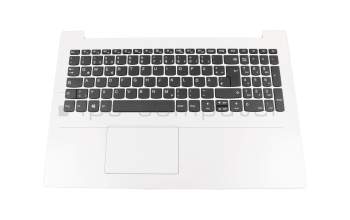 AP18C000180 original Lenovo clavier incl. topcase DE (allemand) gris/blanc