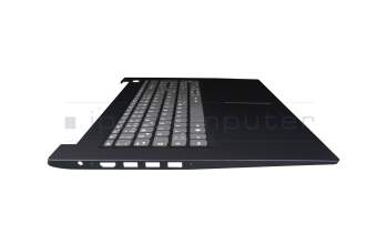 AP1JX000410AYL original Lenovo clavier incl. topcase DE (allemand) gris/bleu (Fingerprint)