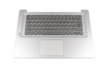 AP1YP000400 original Lenovo clavier incl. topcase DE (allemand) gris/argent avec rétro-éclairage