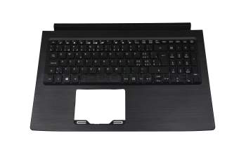 AP28Z000300-HA25 original Acer clavier incl. topcase CH (suisse) noir/noir