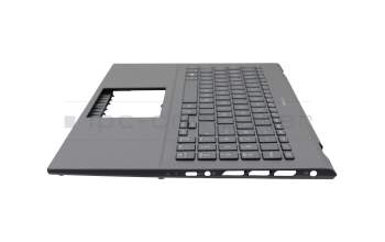 APIA0KNB0-562CGE00 original Asus clavier incl. topcase DE (allemand) gris/gris avec rétro-éclairage