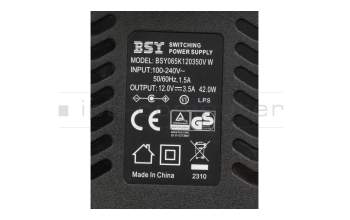 BSY065K120350VW original Acer chargeur 42,0 watts