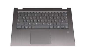 C3E430TC14E0 original Lenovo clavier incl. topcase DE (allemand) gris/gris avec rétro-éclairage