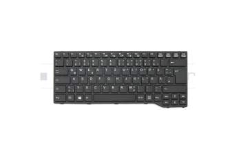 CP670815-01 original Fujitsu clavier DE (allemand) noir/noir abattue